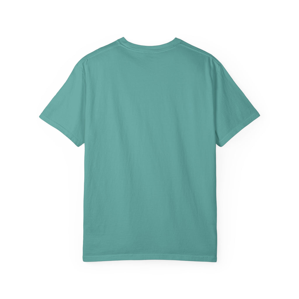 Cat Silhouette T-Shirt — Minimal Green Kitty Graphic Tee