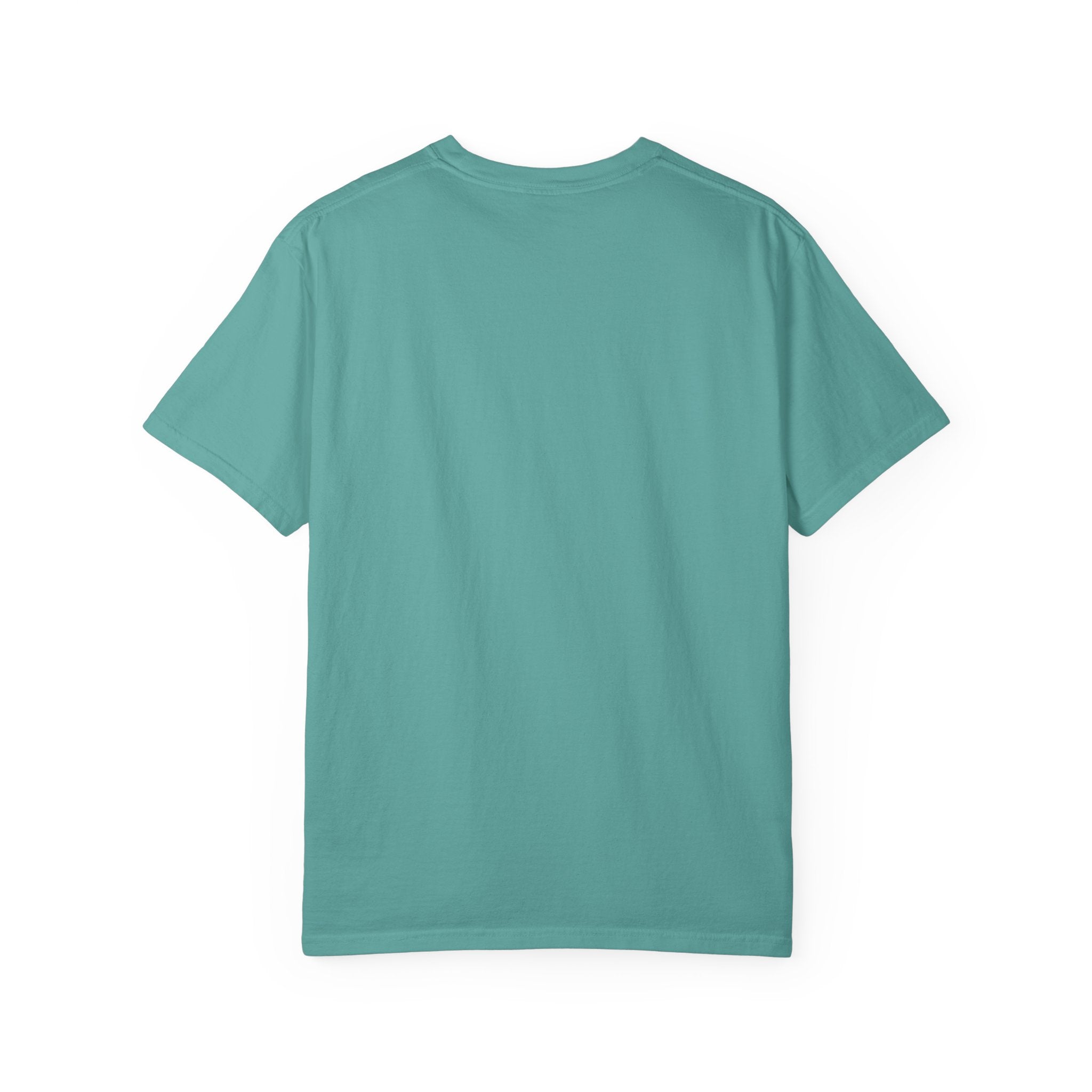 Cat Silhouette T-Shirt — Minimal Green Kitty Graphic Tee