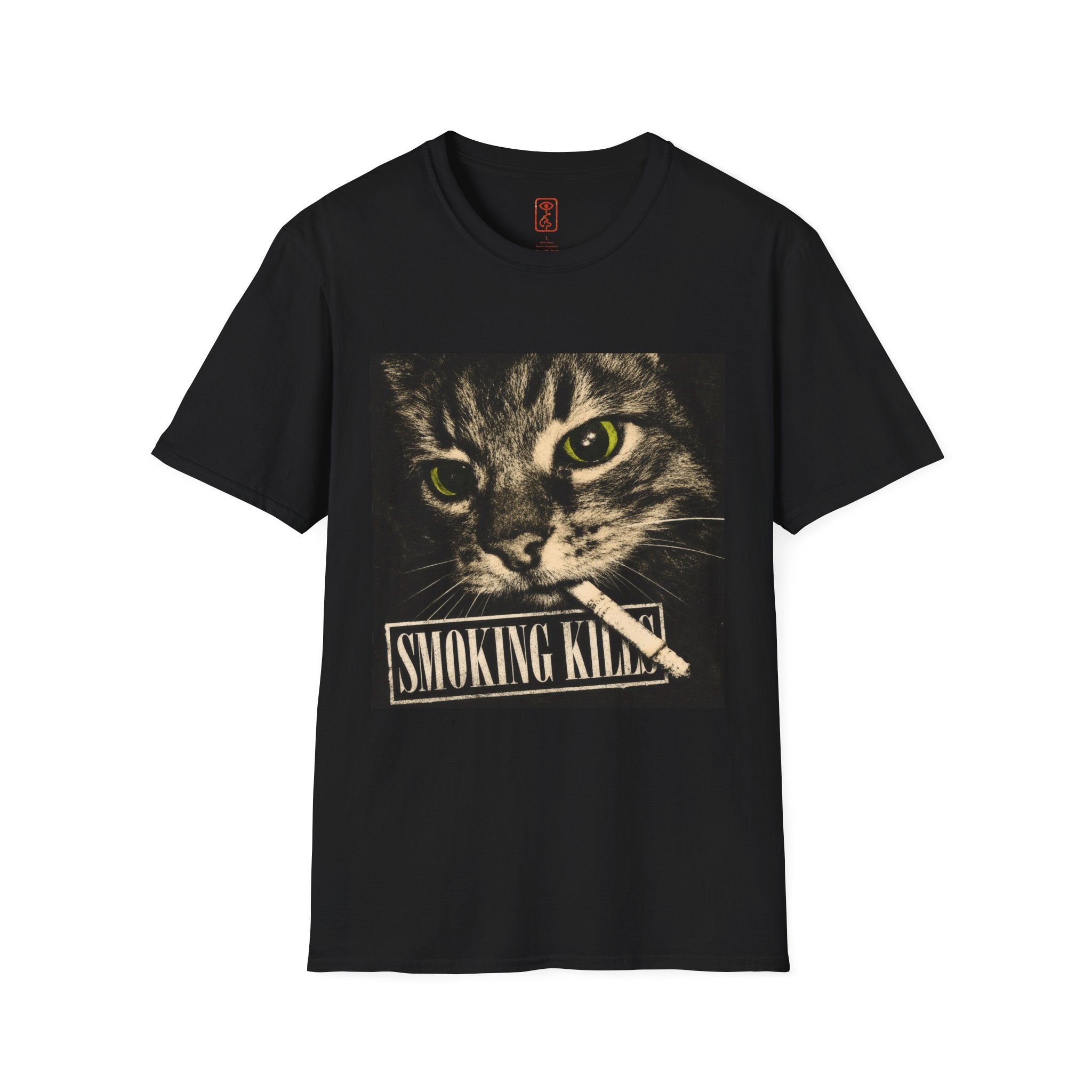 Cat T-Shirt — Retro Tabby Graphic Tee