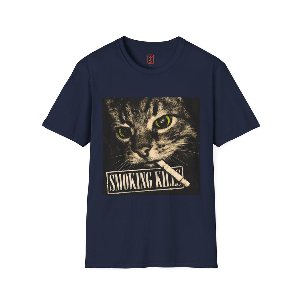 Cat T-Shirt — Retro Tabby Graphic Tee