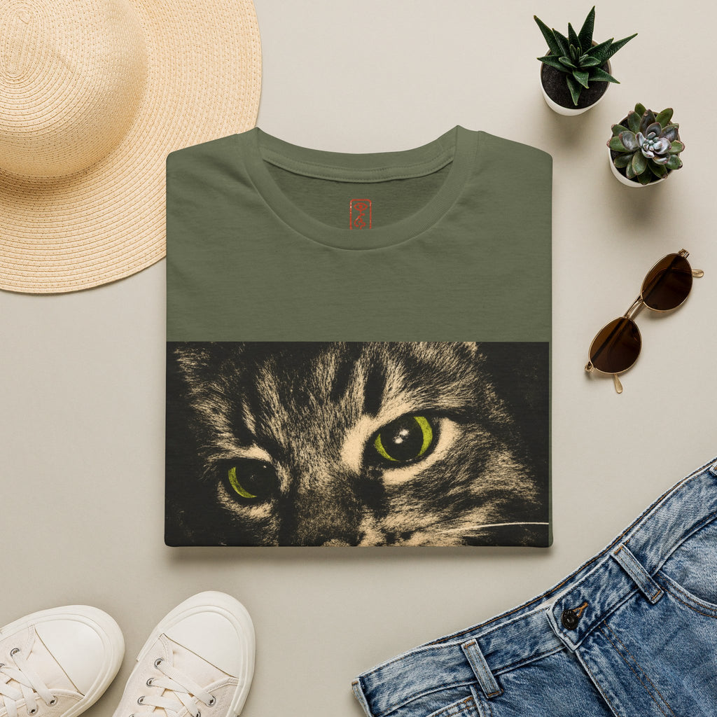 Cat T-Shirt — Retro Tabby Graphic Tee