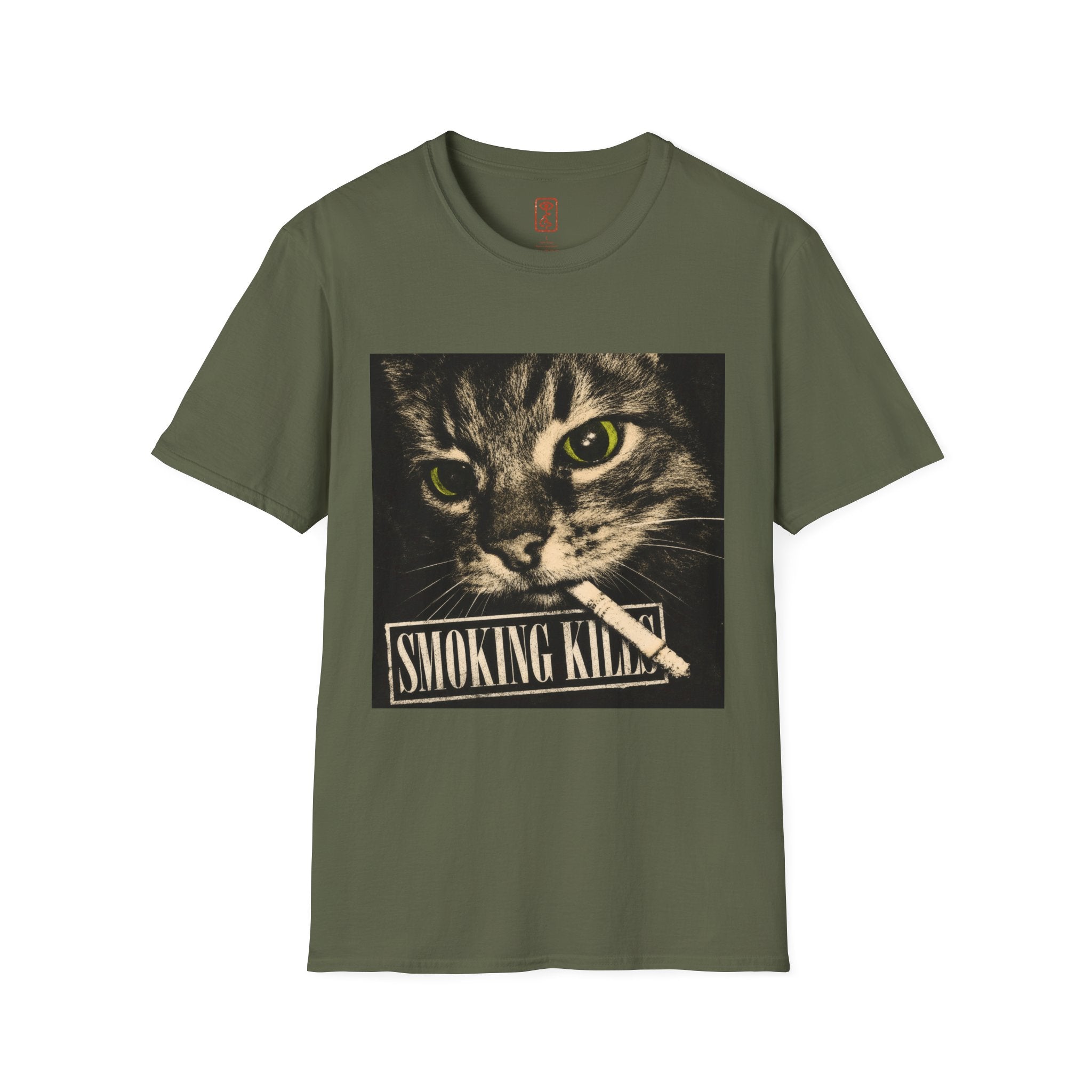 Cat T-Shirt — Retro Tabby Graphic Tee